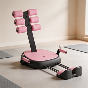 Nuevo Rodillo Abdominal Multifuncional Plegable para el Hogar con Bandas de Resistencia, Equipo de Fitness - Product Image 3