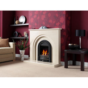 Newstar Современный Камин Современный ручной резной камень мрамор индивидуальный мраморный камин - Product Image 3