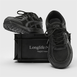 최고 등급 봄 가을 겨울 남성용 Asicse 스니커즈 메쉬 통기성 독특한 스타일 두꺼운 밑창 경량 컴포트 러닝 - Product Image 3