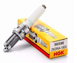 Bougie d'allumage de haute qualité d'origine japonaise 96596 #   LKR6D-10E <span class=keywords><strong>pour</strong></span> KIA I10 2013- 1.2L POCANTO RIO - Product Image 1