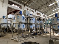 Ligne de Production Complète de Machine de Raffinage d'Huile de Palme en Indonésie