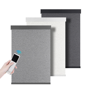 Rèm cuốn điện điều khiển từ xa, cản sáng 50%, rèm tự động phòng khách, lọc sáng, rèm cuốn thông minh điều khiển bằng giọng nói Alexa cho cửa sổ - Product Image 6