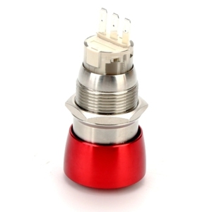 QIANNIAN 19mm Mushroom Head Emergency Push <b>Button</b> Switch (QN19-J2 ) Newest Emergency Stop Switch - Product Image 6