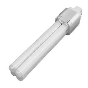 Tipe A/B Omni-directional LED Retrofit PL Lampu Lumen Tinggi 10W AC 360 Derajat Gudang 4-Pin G24q & Gx24q Jagung Lampu-20-60