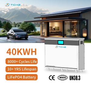 Batería Apilable de 90% 51.2V 800Ah 40KWH con Wifi, BT, RS485/CAN/RS232, Híbrida, para Red Eléctrica Residencial y Sistemas Solares Fuera de la Red - Product Image 1