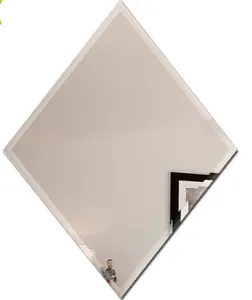 En kaliteli küçük özel boyut gümüş aynalar 30x30 cm DIY duvar aynası cam panel