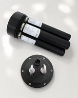 Analyseur de qualité de l'eau, système de surveillance en ligne multiparamètres pH DO EC Turbidité, capteur solaire LoRaWAN pour l'aquaculture