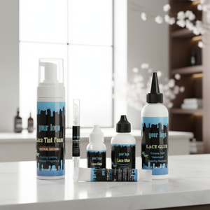 Colle pour perruque à étiquette privée, résistante à l'eau et à la transpiration, forte tenue, <span class=keywords><strong>spray</strong></span> de colle pour perruque 200 ml, colle pour perruque à dentelle frontale - Product Image 5