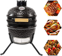 12 pouces MCD Fabricant professionnel Kamado Barbecue extérieur à charbon de bois pour patio Barbecue portable en acier inoxydable