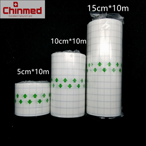 Transparent <strong>Waterproof</strong> Tattoo Aftercare Film Medical <strong>Dressing</strong> with Air-permit PU Film and Medical Glue - Product Image 4