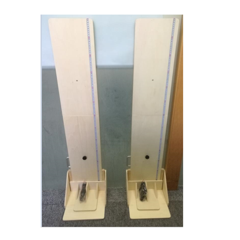 Metal 2 1M Detachable Body Ruler