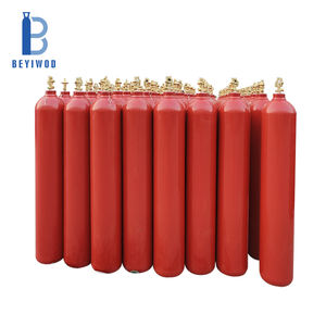 고품질 냉간 인발 이음매 없는 강철 가스 실린더 헬륨/이산화탄소/아르고스테인/질소 가스용 고압 용기 - Product Image 1