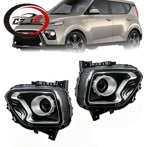 Ensemble de phares à haute luminosité CZJF avec feux de jour DRL pour <span class=keywords><strong>Kia</strong></span> <span class=keywords><strong>Soul</strong></span> <span class=keywords><strong>2020</strong></span> OEM 92101-K0010 92102-K0010 - Product Image 1