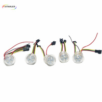 3 Pixels Amusement Rgb Ws2811 Sm16703 Programmable SPI Smd Led Pixel Light 26mm Pirate Ship Ucs1903 Rgb pixel Led Module Light