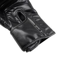 Gants de boxe officiels en cuir synthétique avec logo personnalisé pour Muay Thai, MMA, UFC