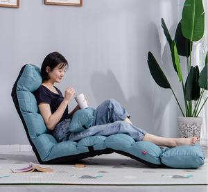 Soft Relax Comfortable Floor Modern Lazy Sofa Tatami Chair <strong>Recliner</strong> Folding Adjustable Sleeper Floor Chair - Product Image 4