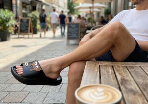 Yearning Man Evergreen Open Recyclable EVA Léger Antidérapant Amorti Respirant Imperméable Sportif Intérieur/Extérieur Salle de Bain - Product Image 6