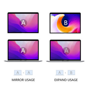 4K Xách Tay Màn Hình 14 Inch Màn Hình Cảm Ứng Màn Hình Kép Với Loa Siêu Mỏng IPS Hiển Thị Cho Máy Tính Xách Tay Và PC Trò Chơi Thiết Bị - Product Image 6