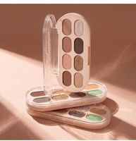 Palette de fards à paupières Handaiyan, 8 couleurs brillantes, longue tenue, haute pigmentation, fini mat et nacré