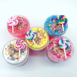 2025 Hot Sale DIY Animal Soft PVA Clay Plastic Model Kit Colorful Magic Changing Snow & Sweet Candy Inspired Playdough & <b>Slime</b> - Product Image 2