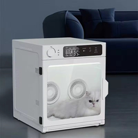 Boîte de séchage automatique pour animaux de compagnie, vente chaude en usine, machine de toilettage pour chats, grand sécheuse à cheveux automatique intelligente pour petits chiens