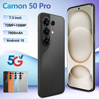 Camon 50 Pro Résistant à la Chaleur 16 Go 1 To Comet Android 15 Snapdragon 8 Gen 4 10 Cœurs 7,3 Pouces 1440x3120 8000 mAh OTG 5G LTE Nouveau 2026