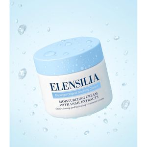Elensilia Escargot Crema Lenitiva Originale con Acido Ialuronico, Idratante Leggera alla Bava di Lumaca 1.76 oz, Skincare Coreana per Tutti i Tipi di Pelle - Product Image 5