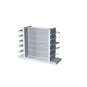 הטוב ביותר למכור מדפי חדש עיצוב יחיד/זוגי צד גונדולה בחנות מדפי מתכת סופרמרקט מדף - Product Image 1