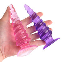 Plug anal en silicone souple, masseur du point G, stimulation anale, plug anal pour hommes et femmes