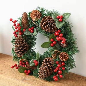 Luxury PVC Christmas Tree Set for Home and <b>Outdoor</b> Decor New Decorative Window <b>Hanging</b> <b>Light</b> Door Wreath and Tabletop for Party - Product Image 3