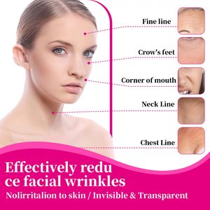 Patch in Silicone Riutilizzabili Anti-Età per Fronte, Occhi, Petto, <span class=keywords><strong>Collo</strong></span> e Guance, Nastro per Linee del Sorriso, Patch Anti-Rughe - Product Image 2