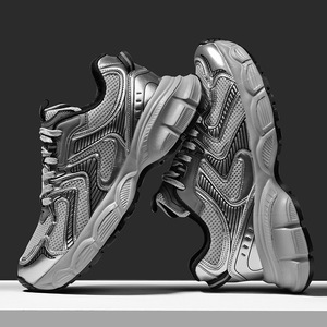 Sneakers Sportive Casual alla Moda con Logo Personalizzabile, Consegna Rapida, Scarpe <span class=keywords><strong>da</strong></span> Corsa e Passeggio in Rete per Uomo - Product Image 4