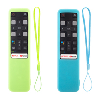 Funda protectora de silicona de alta calidad para controles remotos de TV TCL personalizable e impermeable