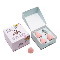 Boîte cadeau pliable de luxe en matériaux recyclés personnalisés impression de logo complet carton de stockage en feuille d'argent pour chaussettes