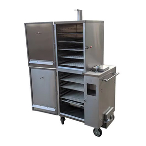 Ahumador Extra Grande <span class=keywords><strong>de</strong></span> Alimentación por Gravedad <span class=keywords><strong>de</strong></span> Acero Inoxidable para Barbacoa - Product Image 5