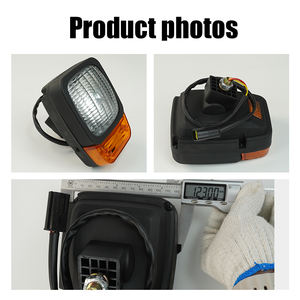 จีนขายส่ง 12V รถยกรวมโคมไฟหัวรถยกไฟหน้าพวงมาลัยหลอดไฟ HX-081/12V(165*130) - Product Image 6