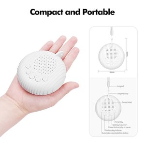 Nueva Máquina de Sonido Portátil para Ayudar a Dormir a Bebés, con Cancelación de Ruido, Sonidos para Dormir, Relajación para Bebés y Adultos, Ruido Blanco para Dormir - Product Image 2