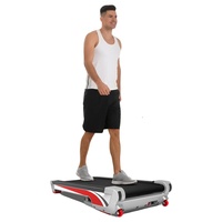 Mini tapis de course électronique pour la maison, capacité de charge de 350 lb, avec inclinaison, pour la marche et la course