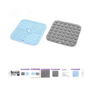 Tapete Minimalista Antideslizante para Mascotas Leadcare, Tapete de Silicona con Ventosa para Lamer, para Perros y Gatos, de Grado Alimenticio - Product Image 3