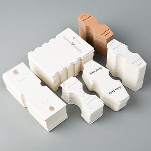 Portagioielli Personalizzati in Carta e Cartoncino, Espositori Stampati per Collane e Orecchini con Logo - Product Image 3