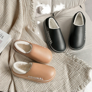 Customized logo Waterproof Casual Winter <b>Shoes</b> Women Outdoor <b>Warm</b> Home Indoor Unisex Wholesale <b>Shoe</b> Plush for - Product Image 3
