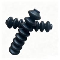 Fournisseur de couvercles en caoutchouc souple et flexible / soufflets en caoutchouc à prix d'usine