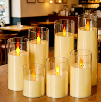 Guirlande de lumières LED à flamme simulée avec télécommande, motif en forme de balle, pour fête, festival de musique, décoration de table