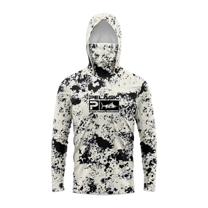 Unisex Anti-UV Long Sleeve Hooded Shirt Outdoor Sun Protection Clothing for Camping Fishing