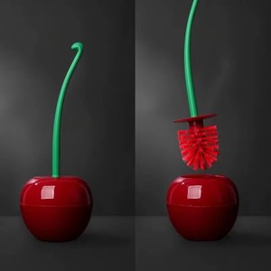 Fashionable and Durable Plastic <b>Cleaning</b> Cherry Toilet <b>Brush</b> for Household - Product Image 6
