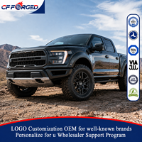 Jantes forgées sur mesure 17 18 20 pouces, jantes forgées tout-terrain pour Ford F-150 RAPTOR F-250, noir mat, 4x4, jantes tout-terrain