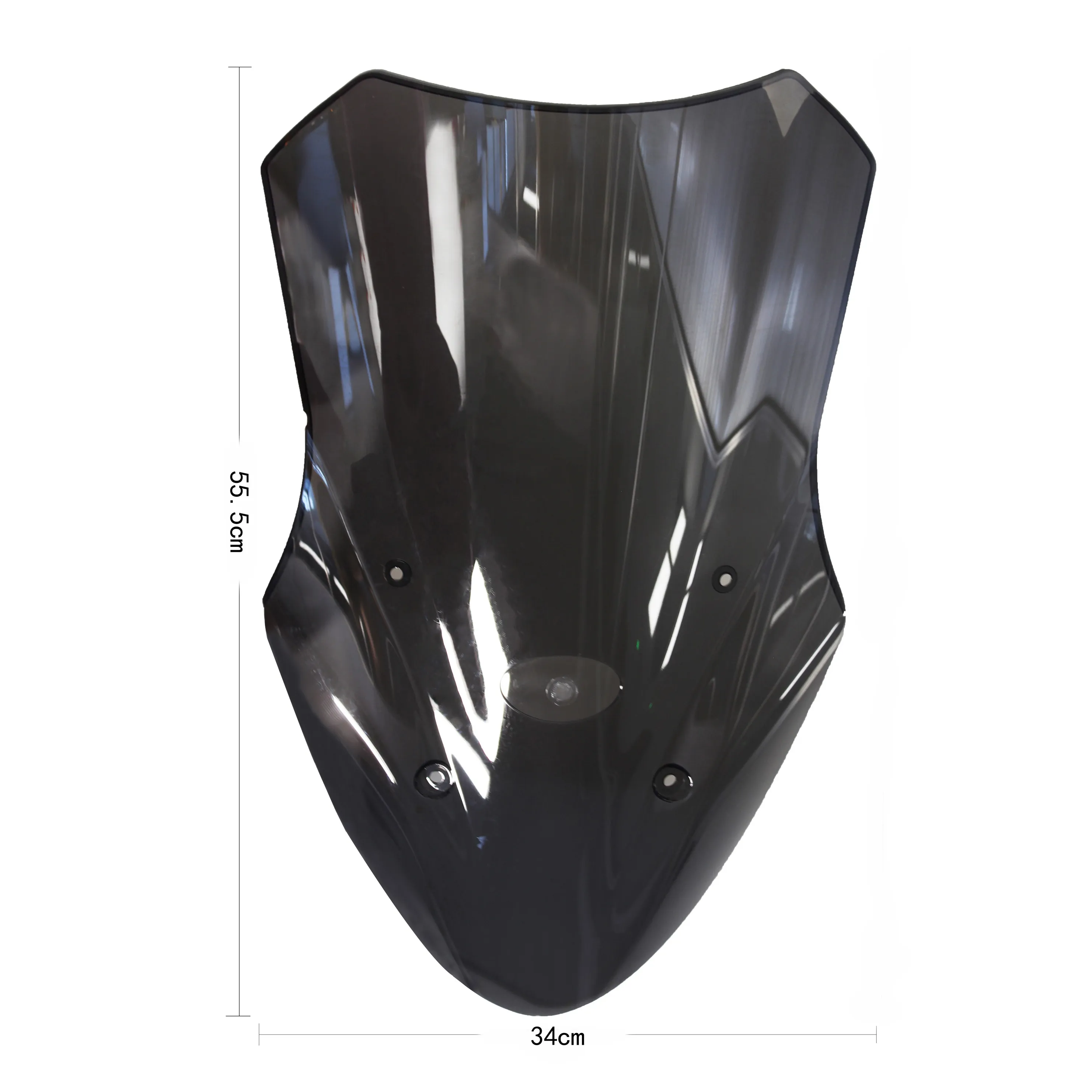 Motorcycle accessories scooter front windshield cover body spare parts adjustable windscreen for honda pcx 125 150 2018 nmax 155