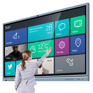55/65//75/86/100/110 Inch Touch <b>Screen</b> Smart Digital WhiteBoard 4K Interactive Whiteboard for Teaching Meeting Smart Board - Product Image 1