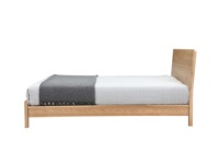Cadre de lit en bois massif, taille Queen et King, assemblage rapide, meubles de chambre à coucher, plateforme de lit en bois robuste pour chambre à coucher, hôtels