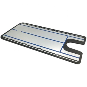 Logotipo personalizado Alineación <span class=keywords><strong>de</strong></span> <span class=keywords><strong>golf</strong></span> Espejo Equipo <span class=keywords><strong>de</strong></span> ayuda para entrenamiento Putting Green Swing Trainer con espejo y puerta - Product Image 3